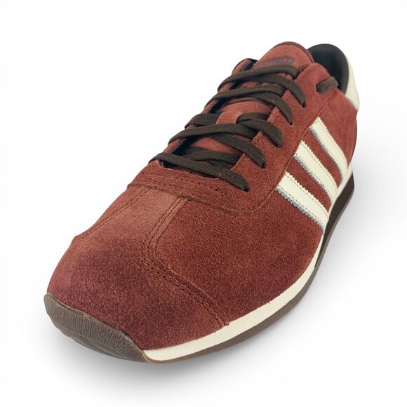 adidas Country II Fox Brown Cream White Men\'s Shoes Sneakers JR8799